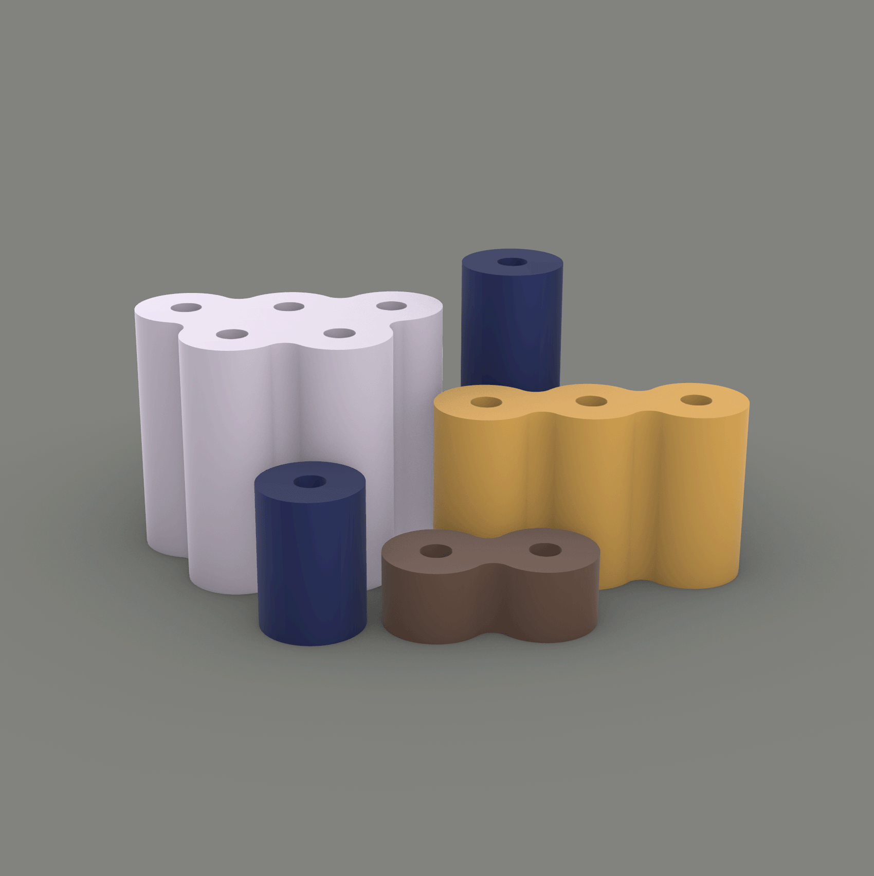 BLOB CANDLE STAND