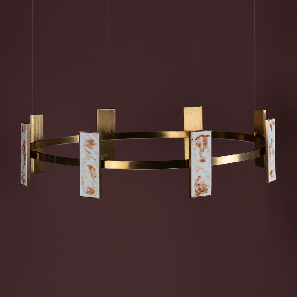 BRICK RING CHANDELIER