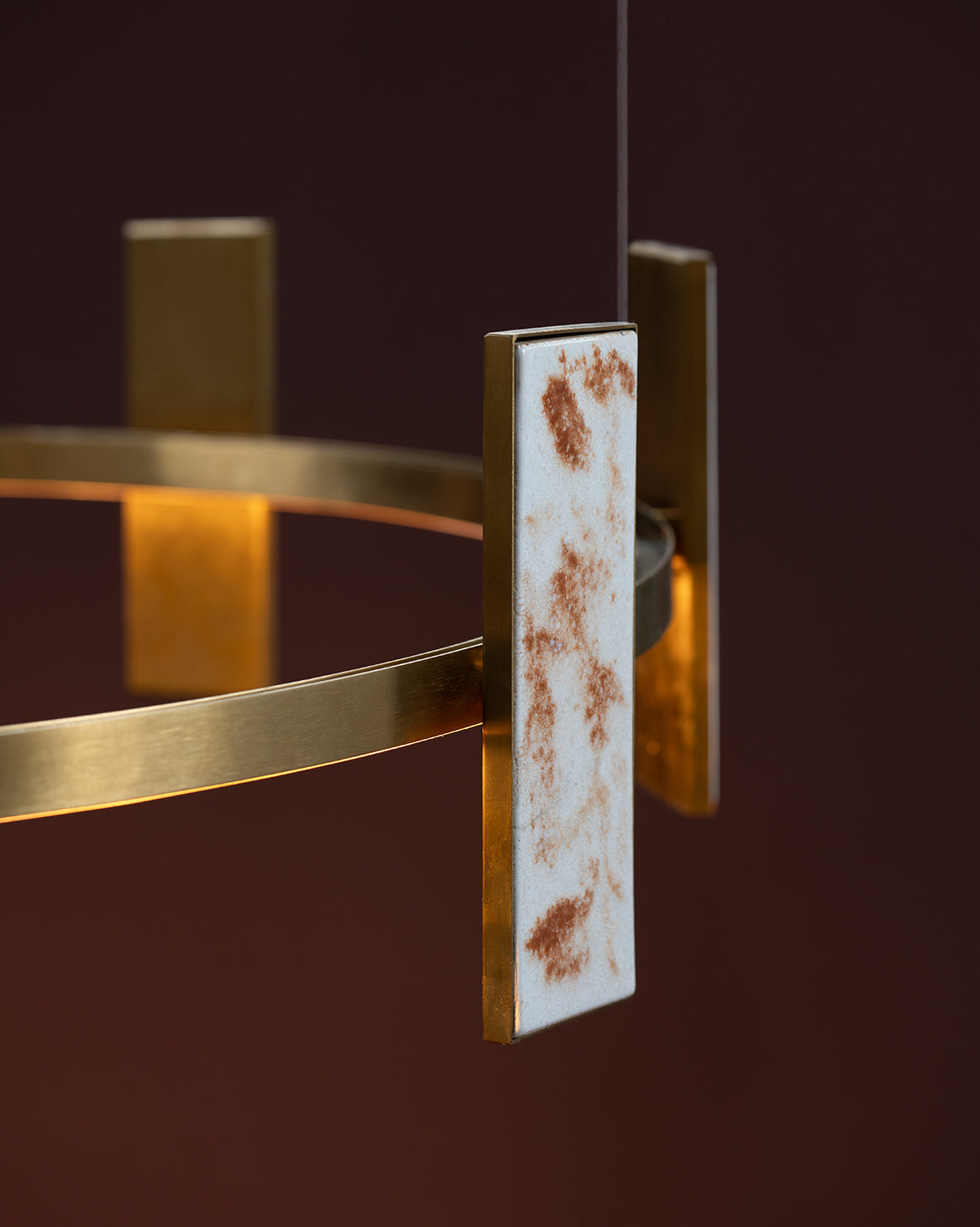 BRICK RING CHANDELIER