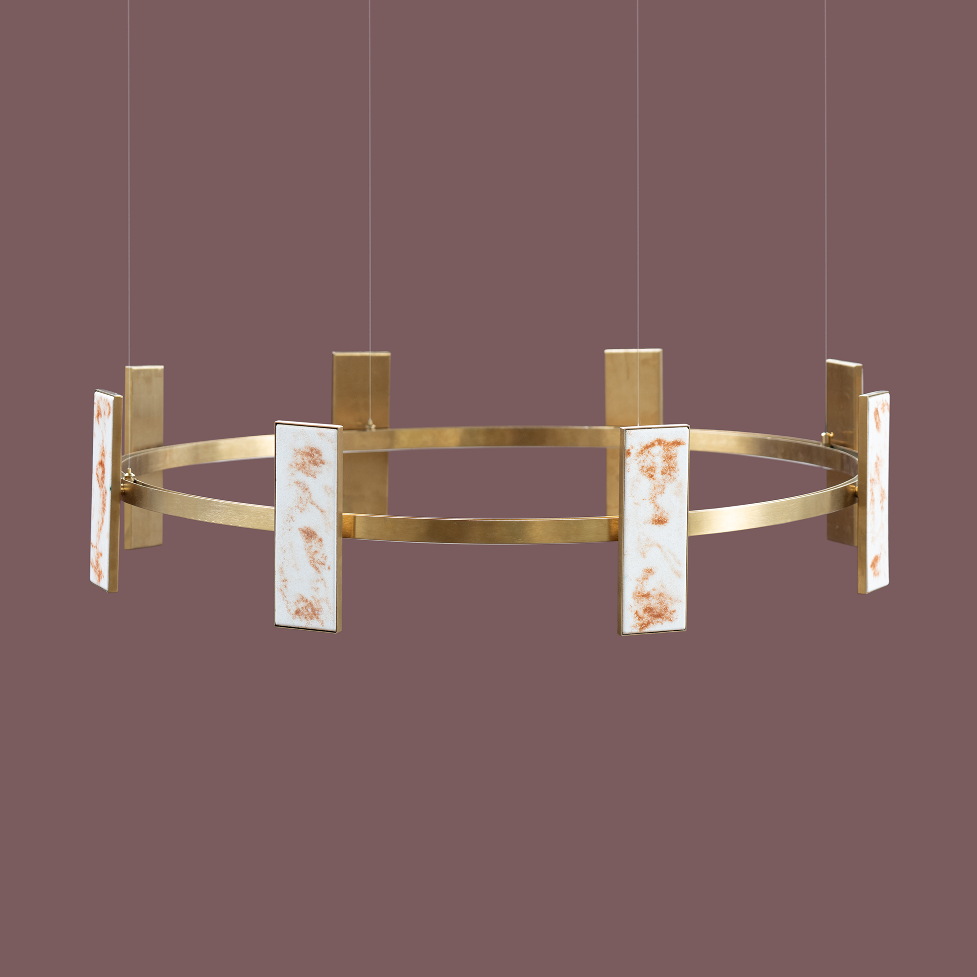 BRICK RING CHANDELIER